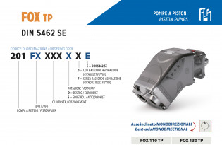 Pístová čerpadla ISO řady FOX TP 110 - 130